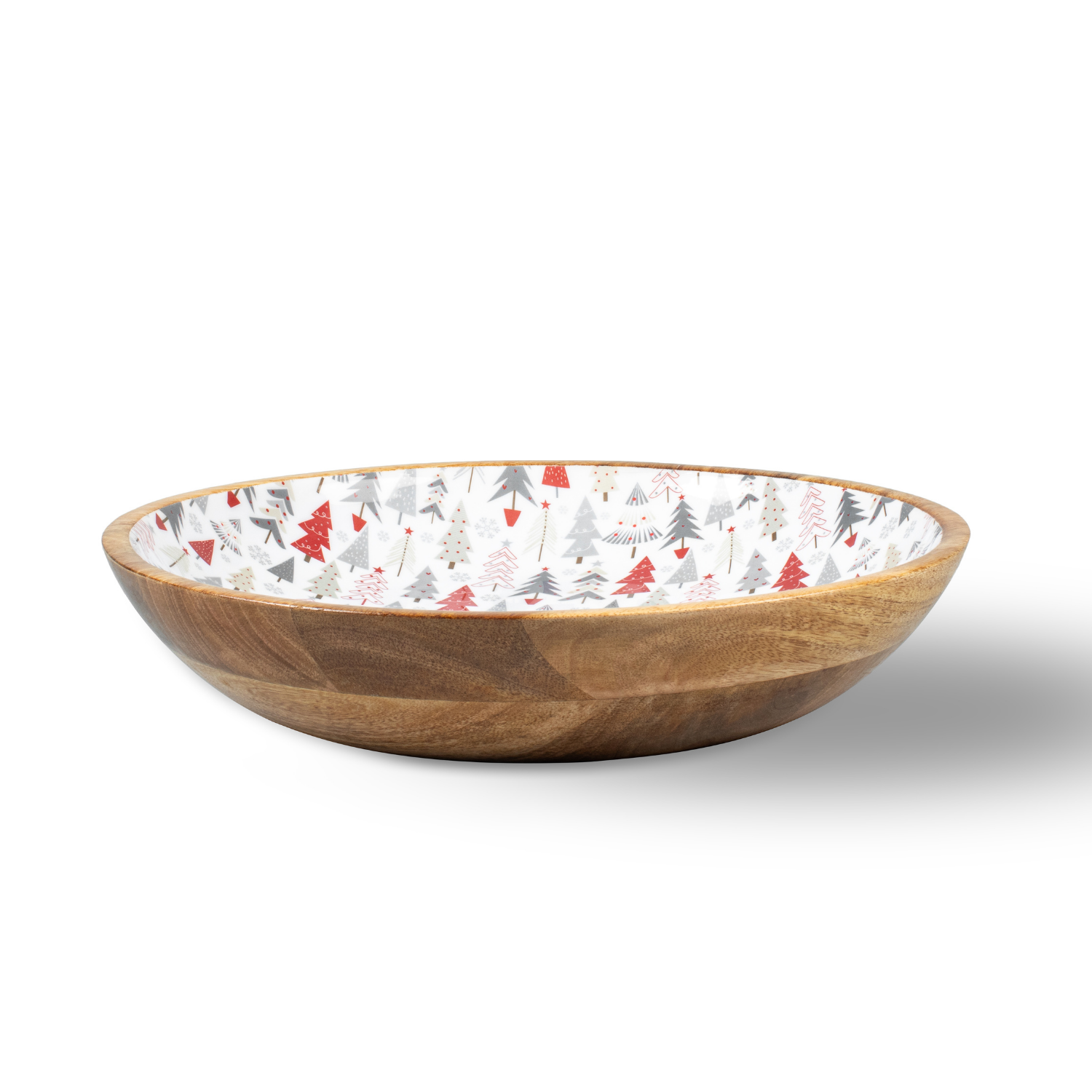 Large Bowl with Holiday Enamel
