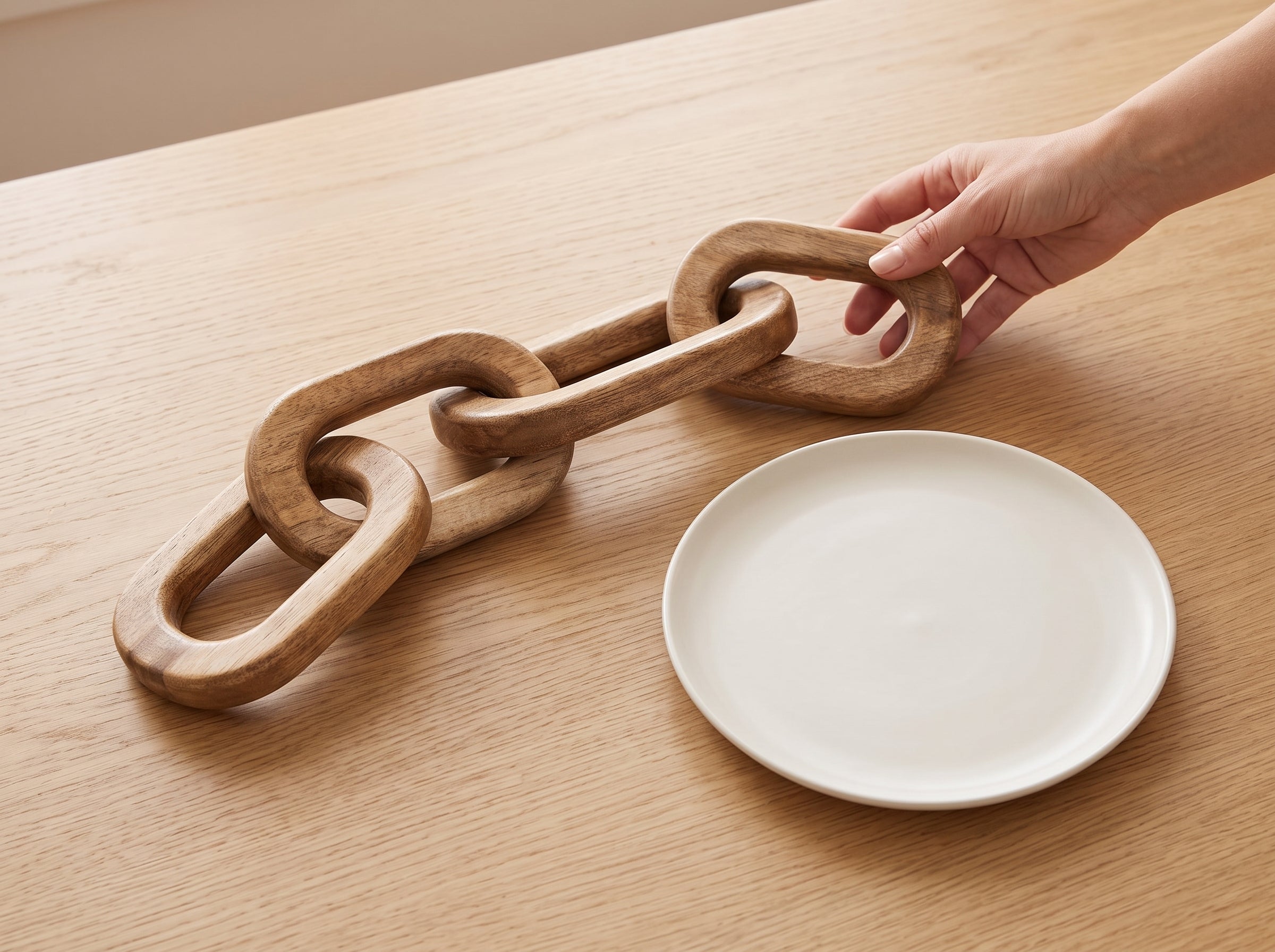 Wooden Link Chain