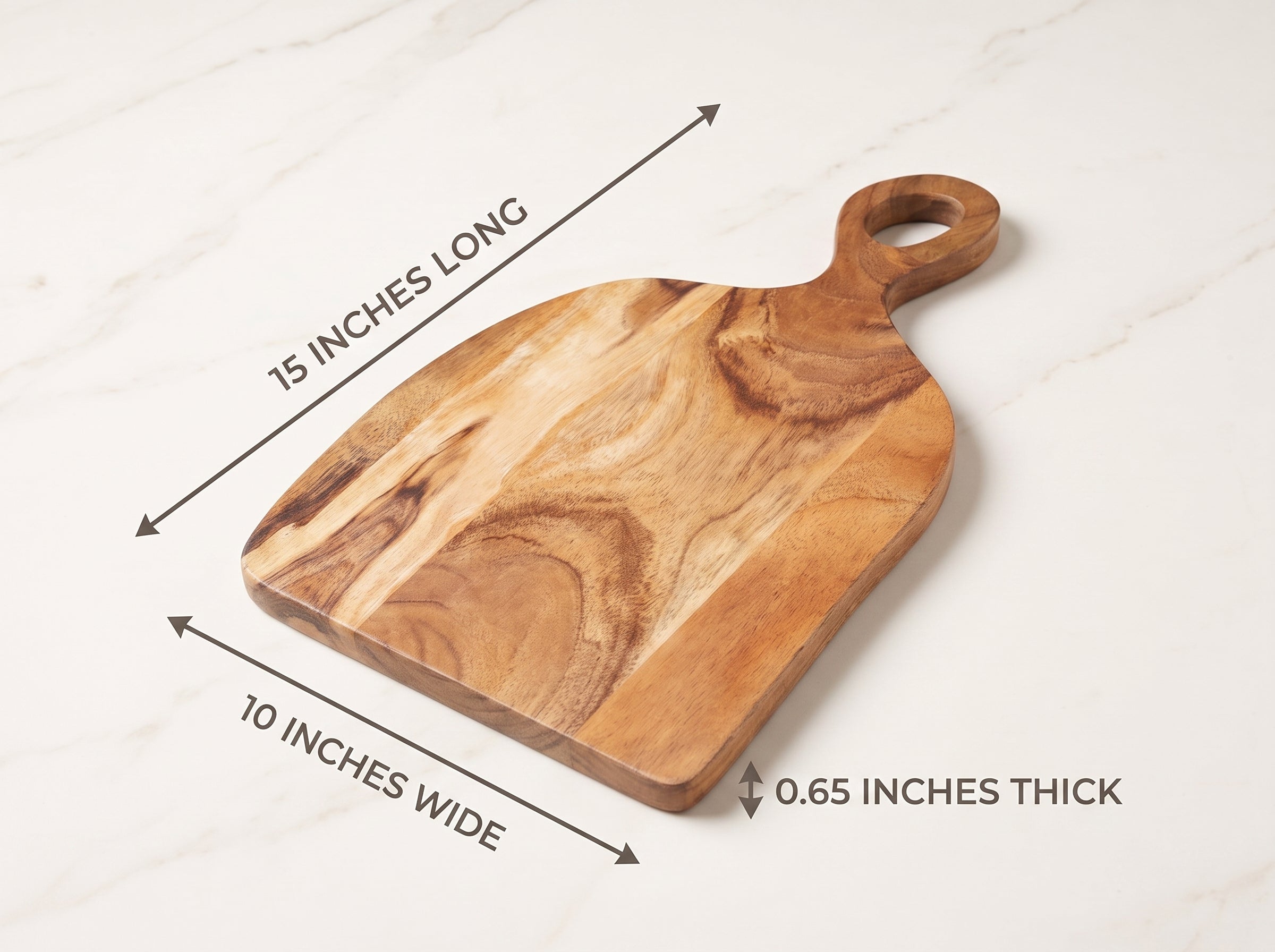 Curved Board with Handle
