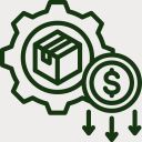 Low product cost for wholesale orders