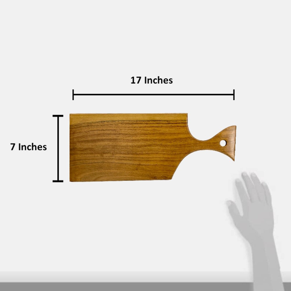 Charcuterie Board with Fishtail Handle
