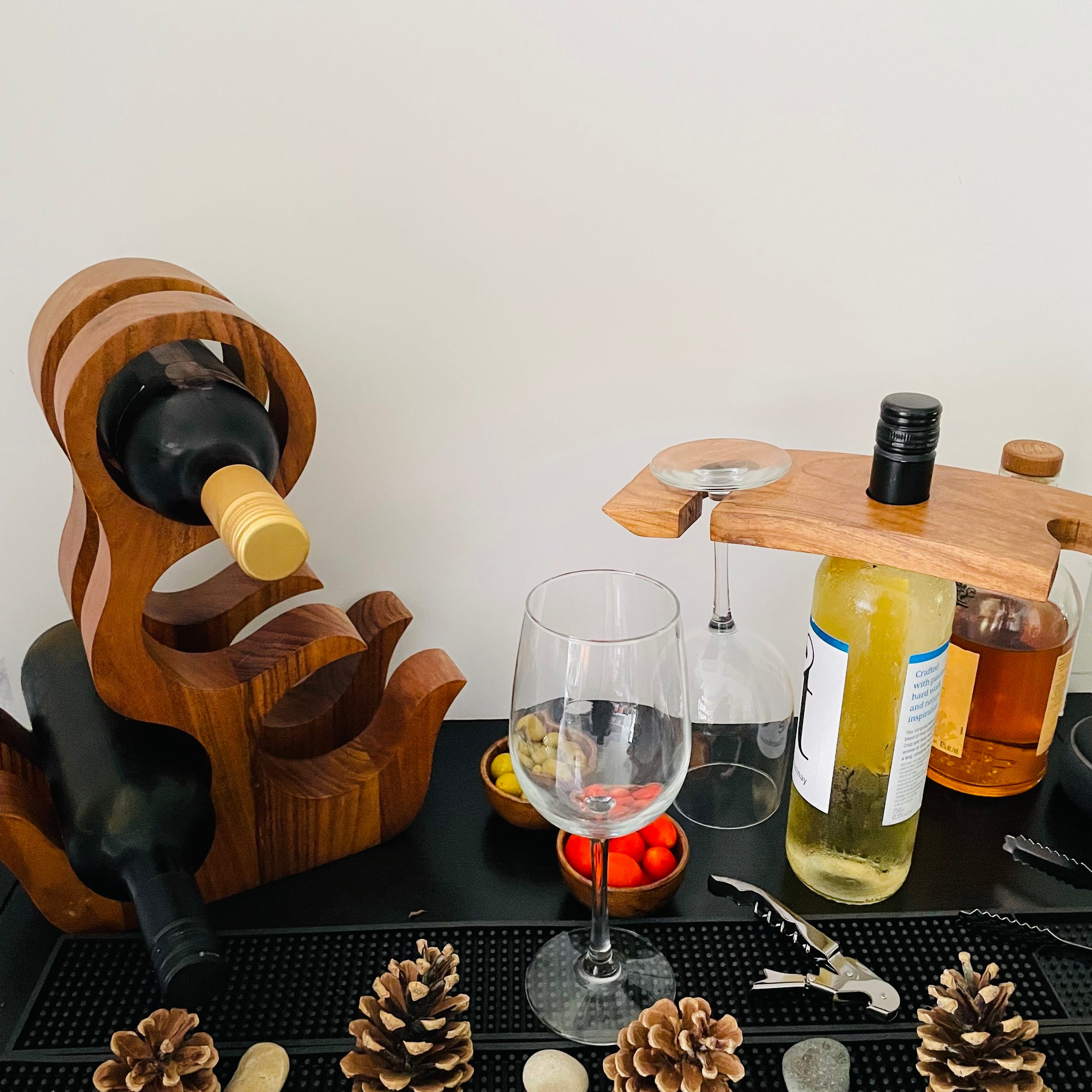 Wine Bottle Stand for 4 bottles