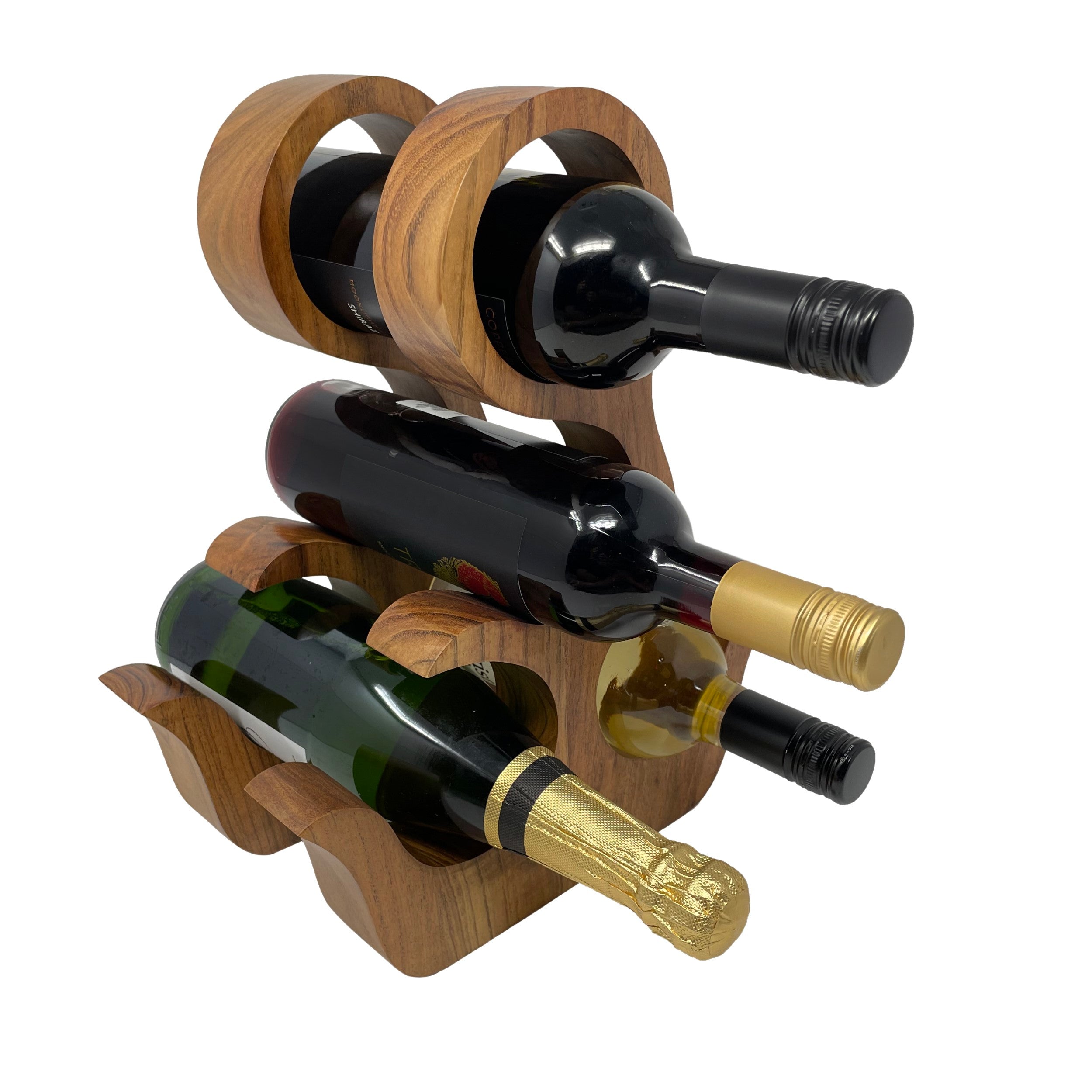 Wine Bottle Stand for 4 bottles
