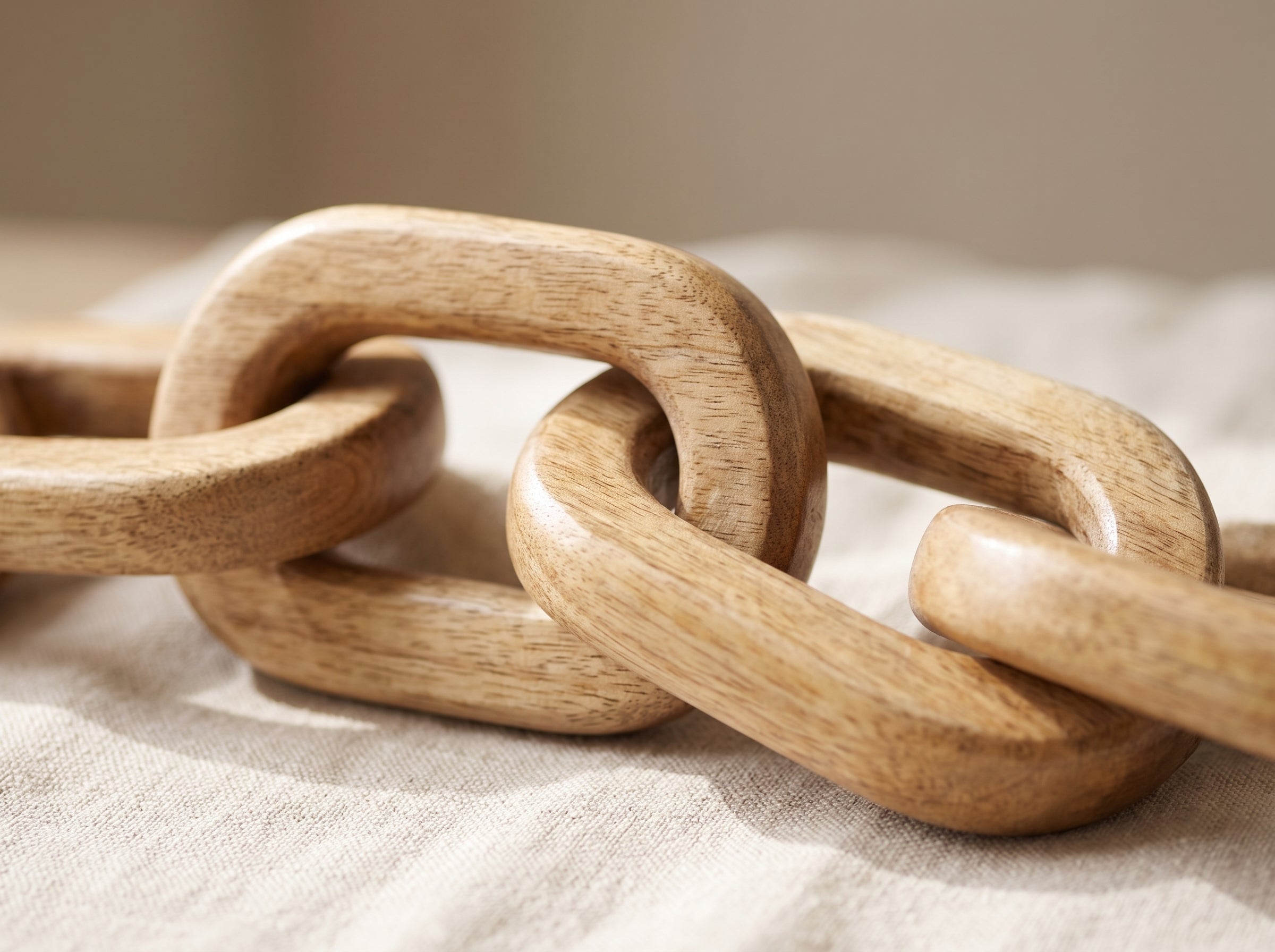 Wooden Link Chain