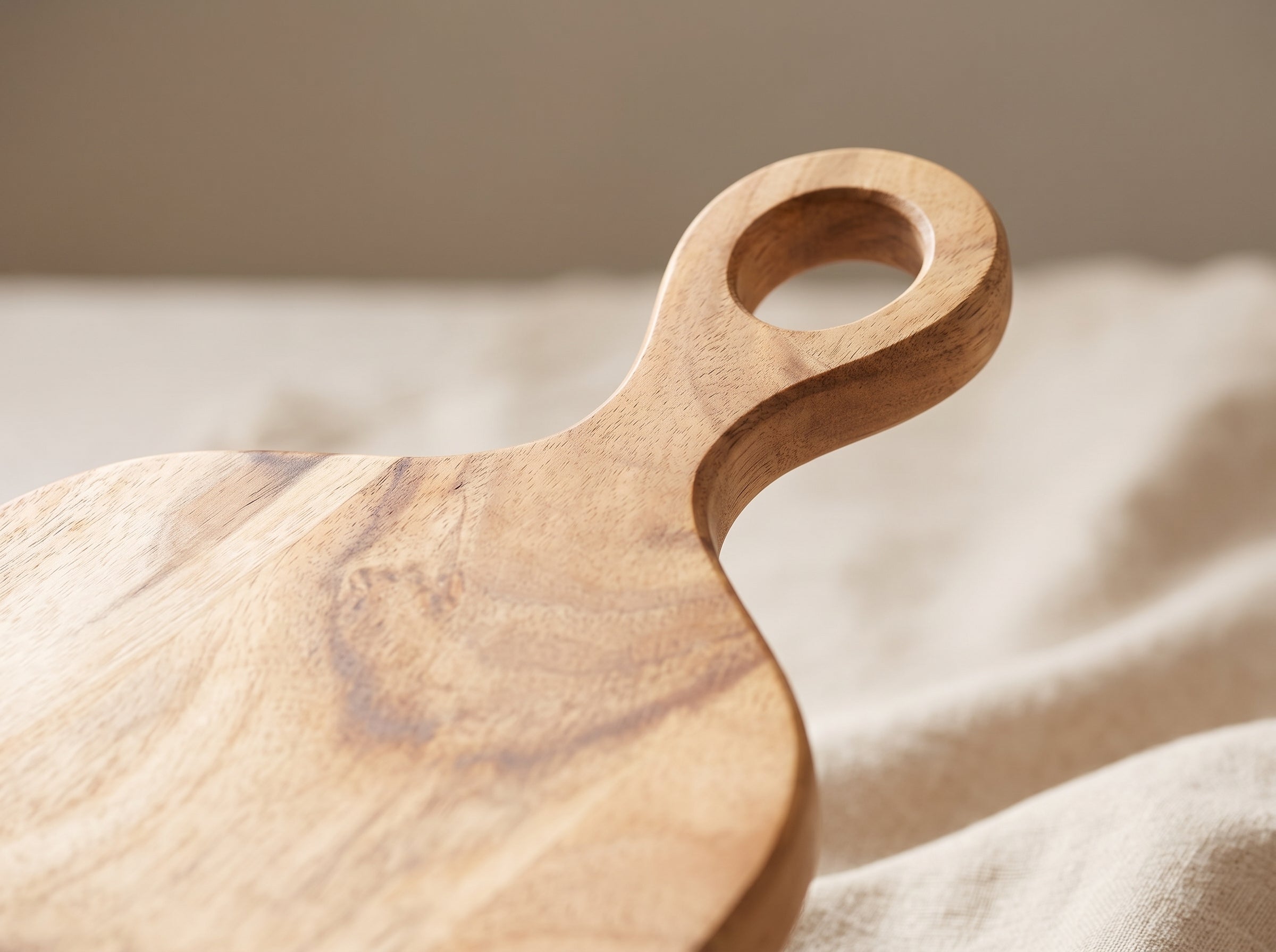 Curved Board with Handle