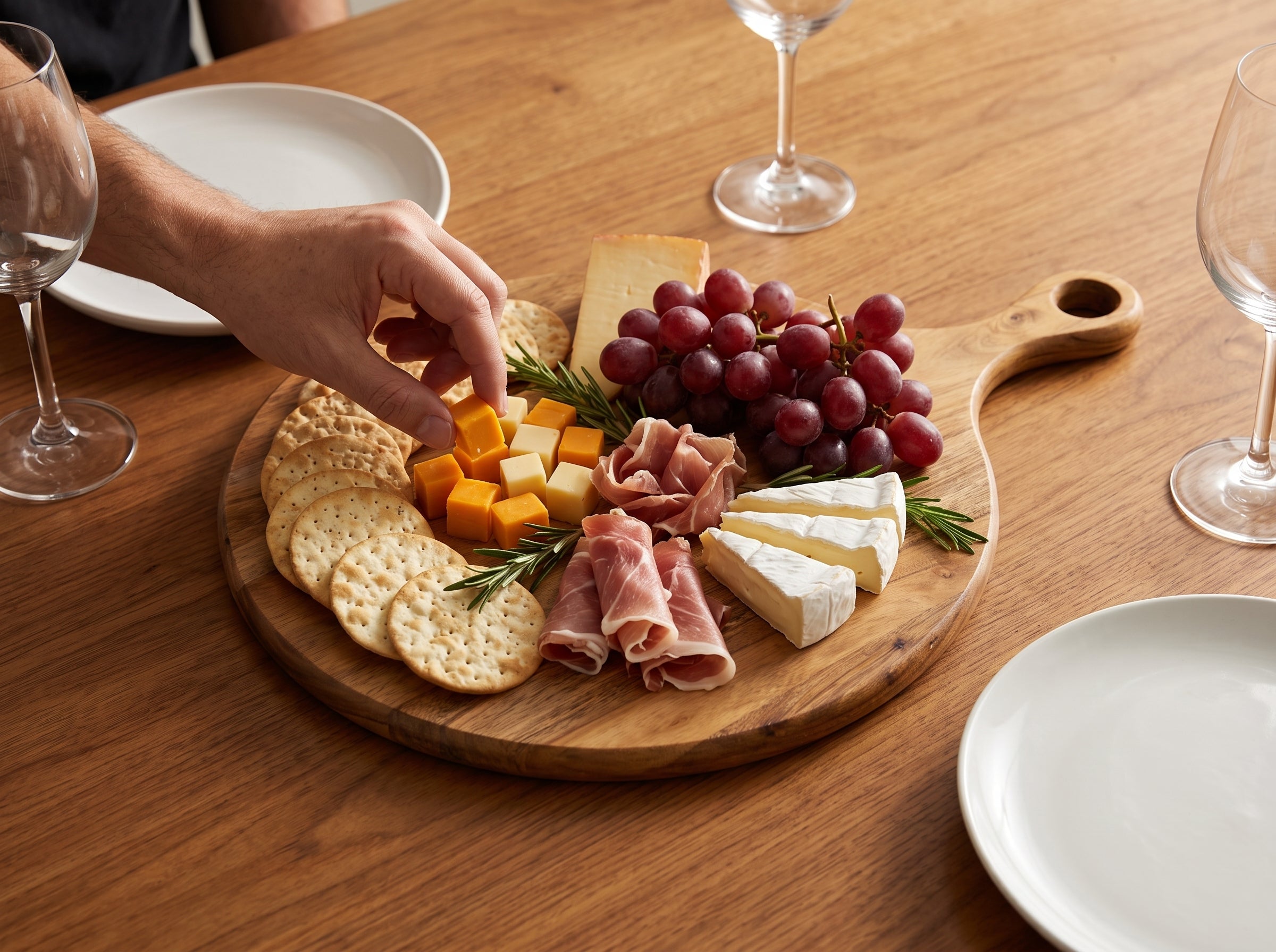 Round Board with Handle
