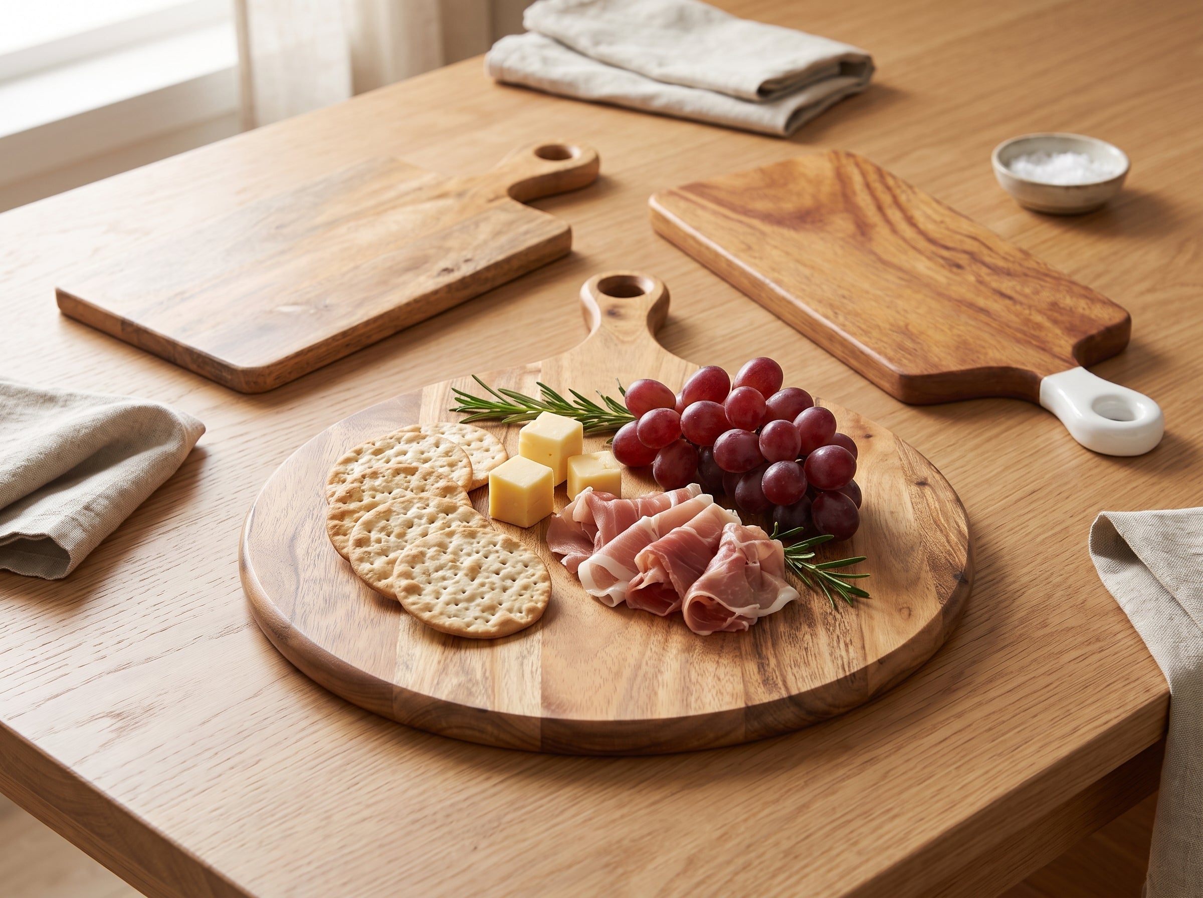 Round Board with Handle