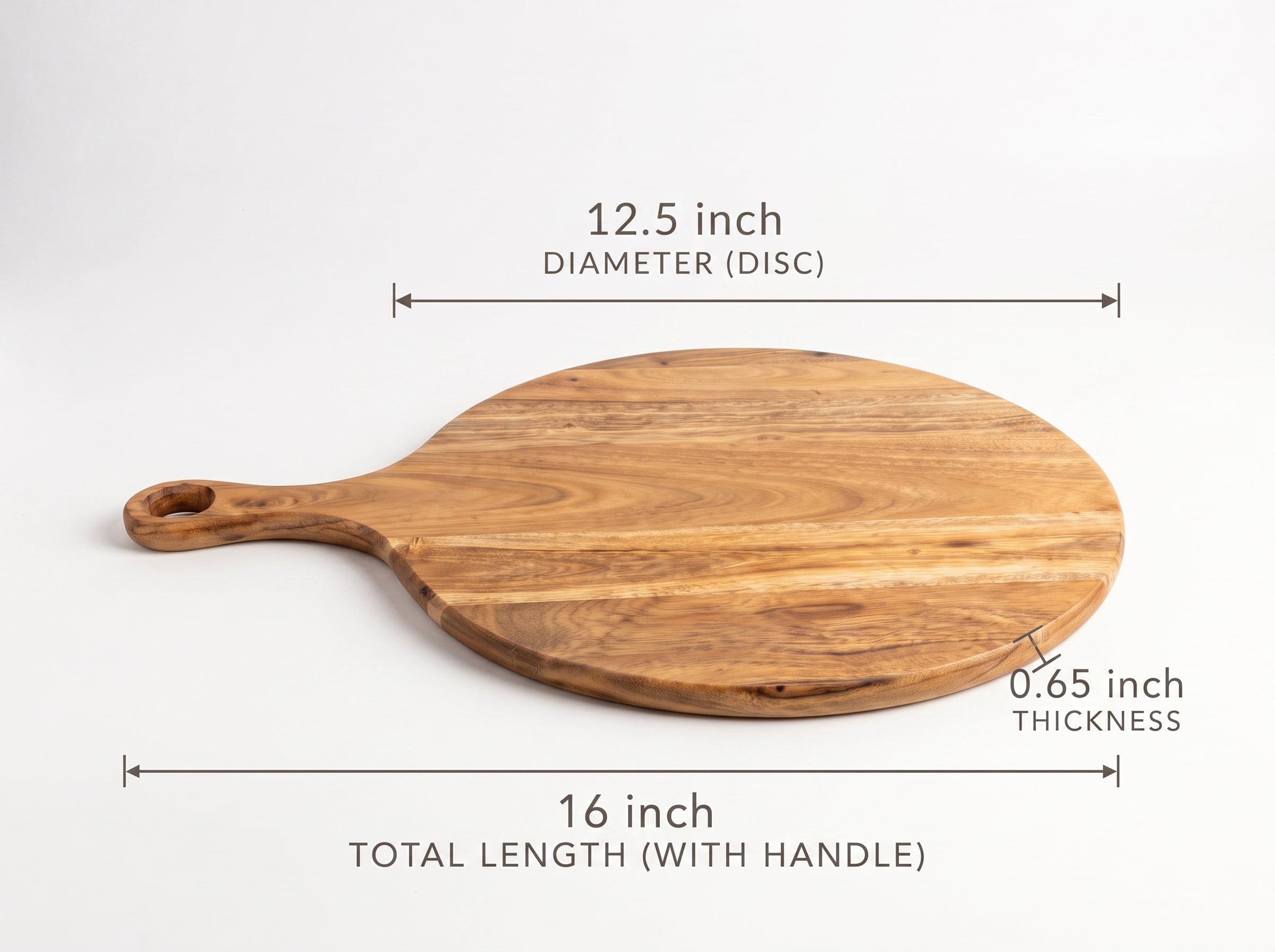 Round Board with Handle