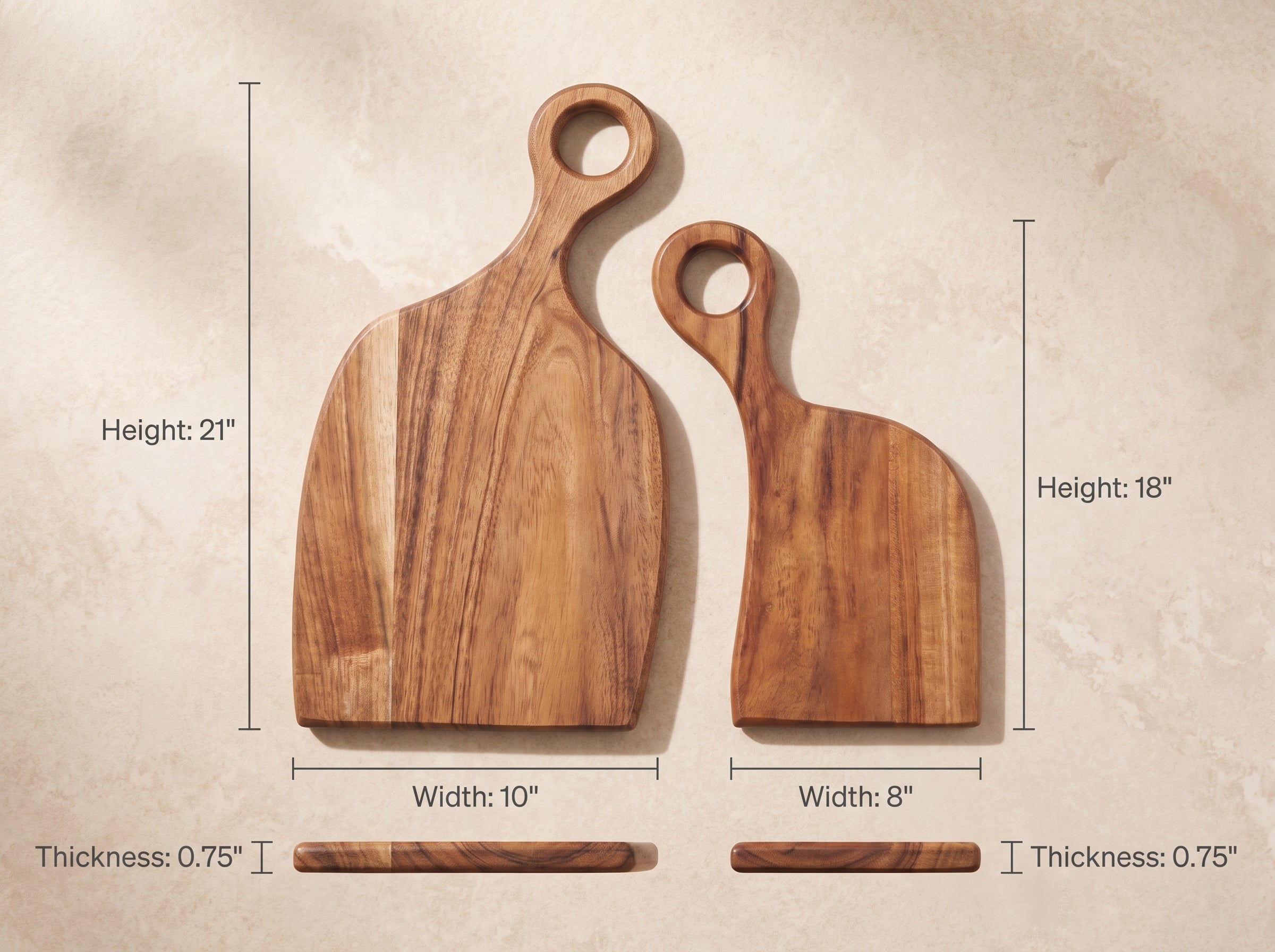 Romantic Cuddle Boards, Set of 2